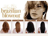 Бразильское кератиновое восстановление и выпрямление волос.